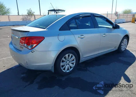 2011 Chevrolet Cruze 1Lt из США, поврежденный, VIN 1G1PF5S96B7254854